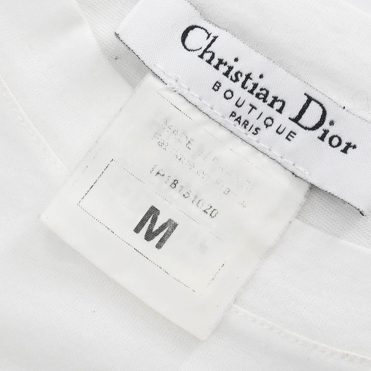 Christian Dior 2001 Tank Top White #M