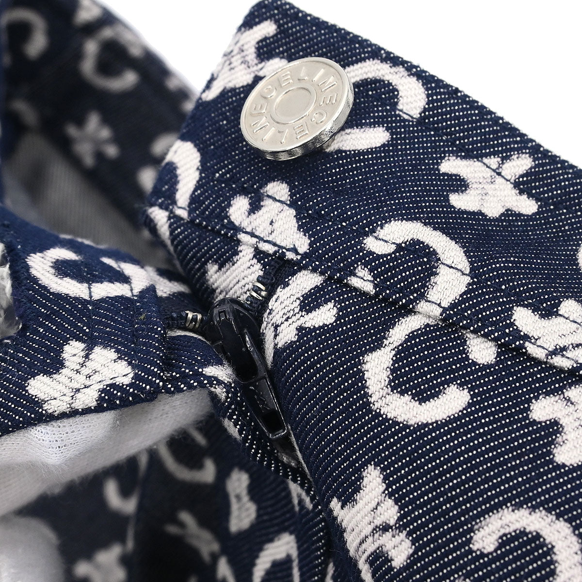 Celine Denim Macadam C Pants Indigo 2007/315/F01/1100T/3710 #36