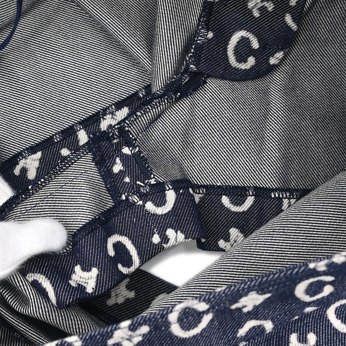 Celine Denim Macadam C Pants Indigo 2007/315/F01/1100T/3710 #36