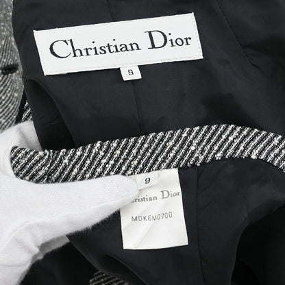 Christian Dior Setup Suit Jacket Skirt Black #36–38