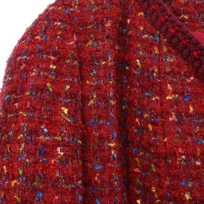 Chanel Jacket Coat Red