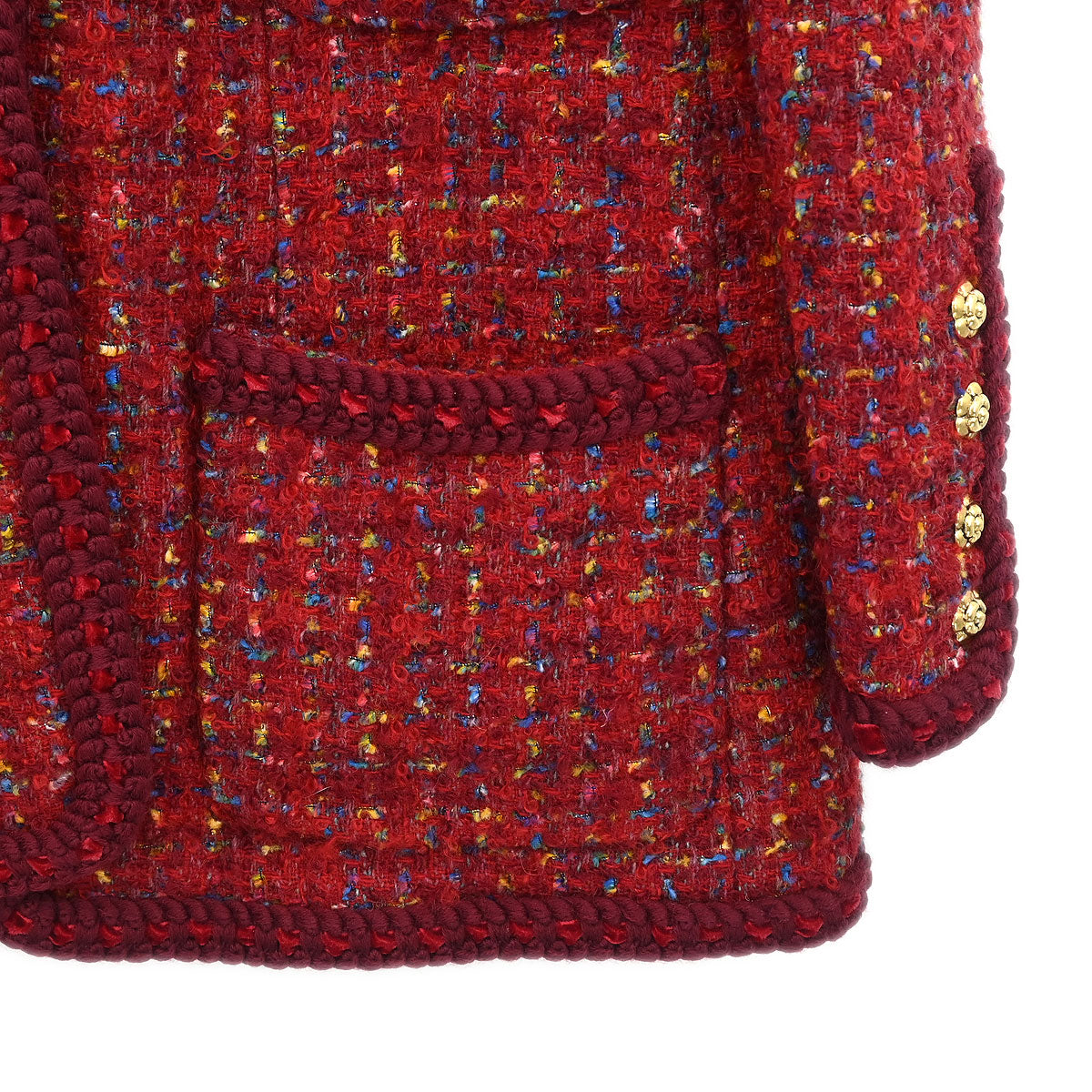 Chanel Jacket Coat Red