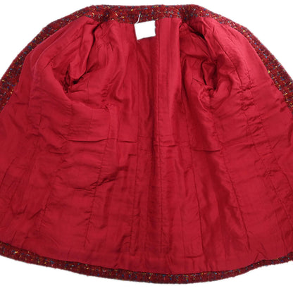 Chanel Jacket Coat Red