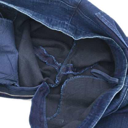 Chanel 2006 Long Denim Pants Indigo #34
