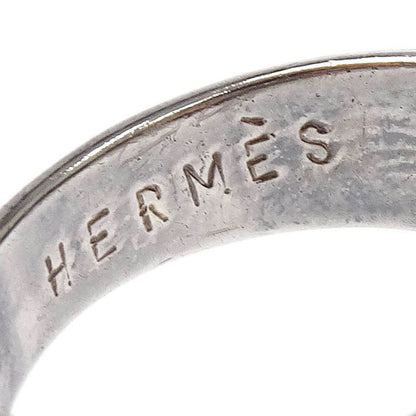 Hermes Horse Shoe Ring SV925 18KYG #51 #49