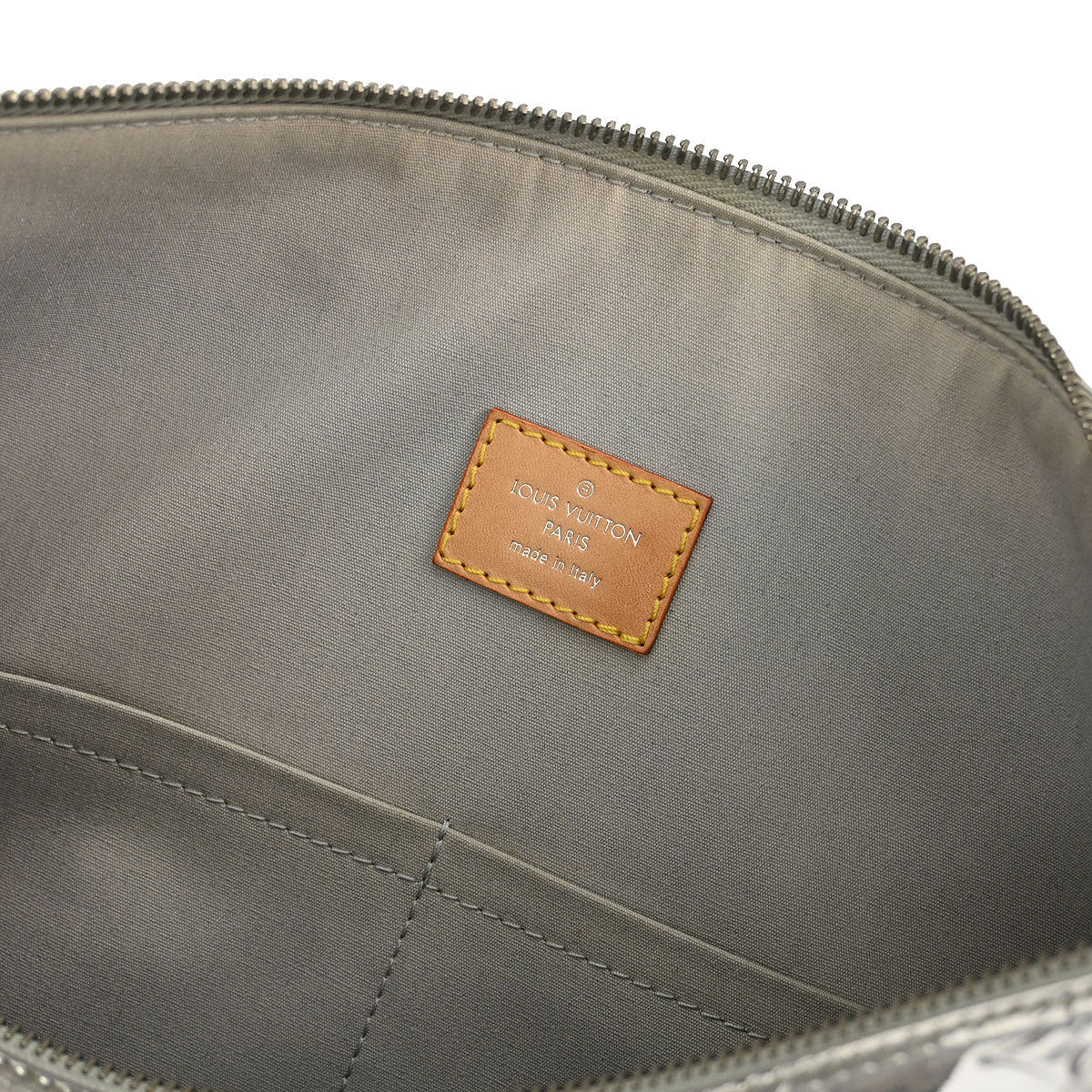 Louis Vuitton Silver Monogram Miroir Speedy 35 Handbag M95271