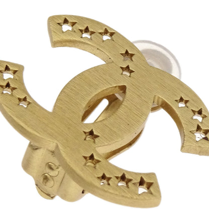 Chanel Gold CC Earrings Clip-On 03A