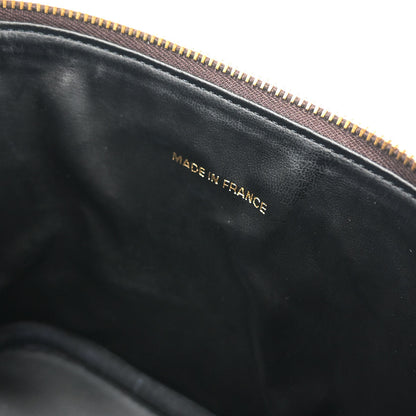 Chanel 1996-1997 Brown Caviar Timeless Vanity Handbag