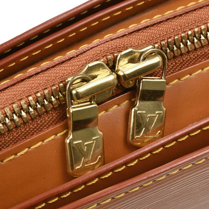 Louis Vuitton Brown Epi Pont Neuf Handbag M52058
