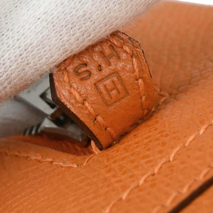 Hermes Orange Epsom Mini Plume Handbag
