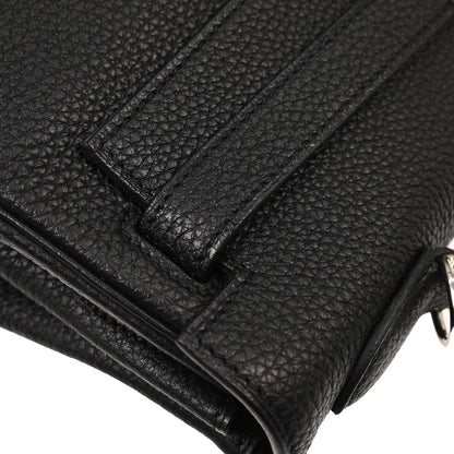 Hermes Black Togo Kelly 32 Retourne Handbag