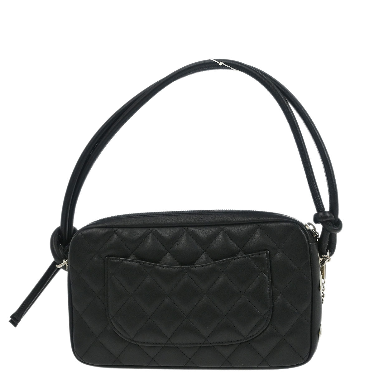 Chanel Black Calfskin Cambon Ligne Handbag