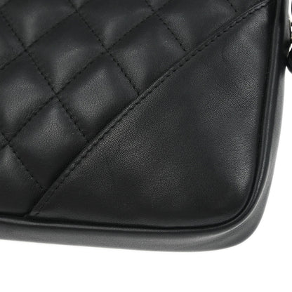 Chanel Black Calfskin Cambon Ligne Handbag