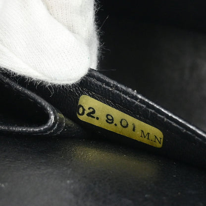 Chanel 2002-2003 Black Caviar Small Classic Double Flap Shoulder Bag