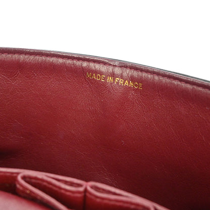 Chanel 1994-1996 Black Lambskin Small Classic Double Flap Shoulder Bag