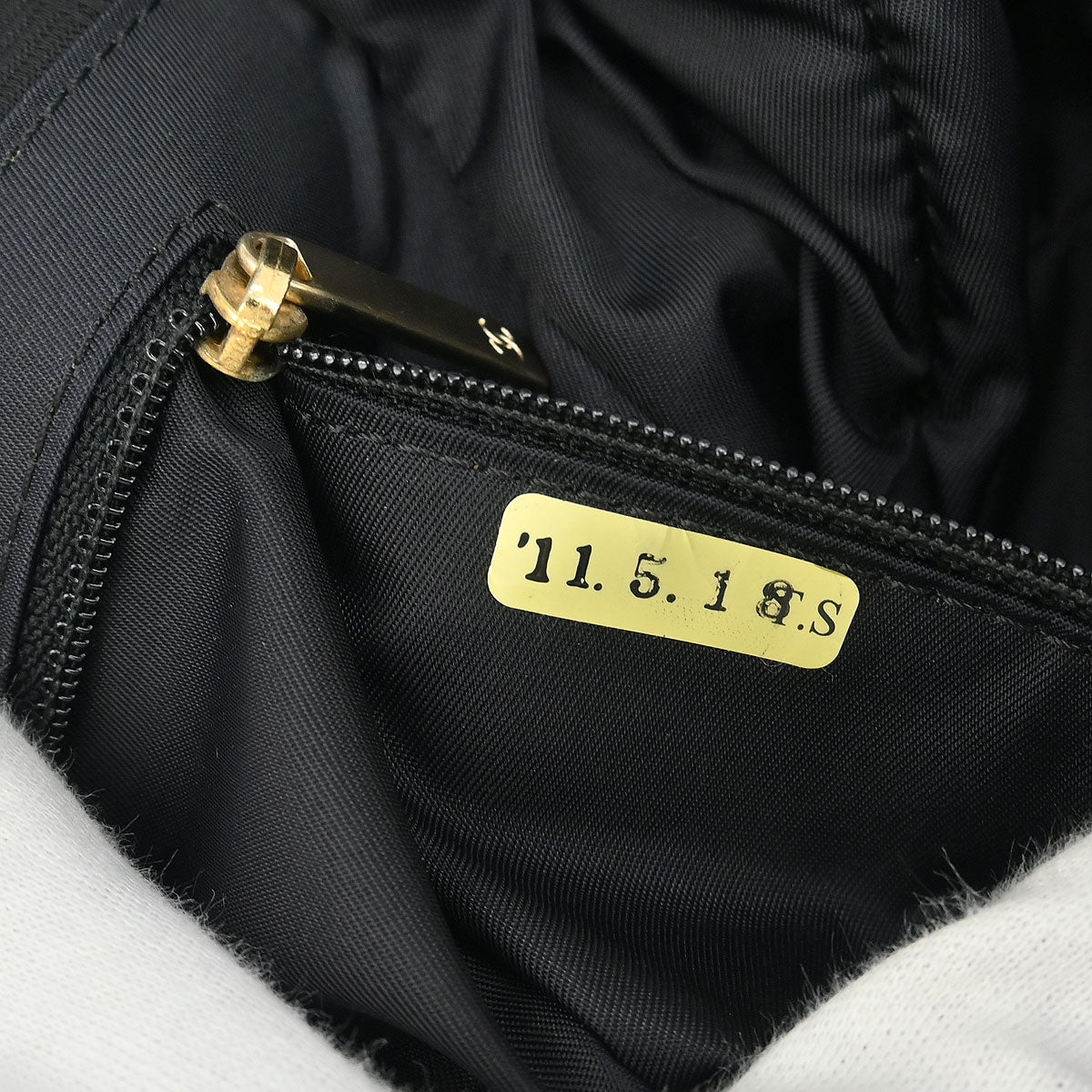Chanel Black Jacquard Nylon Travel Line Tote Handbag
