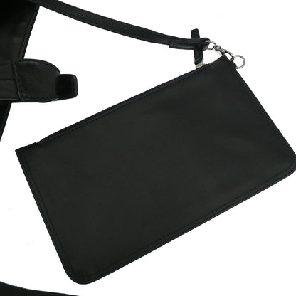 Chanel 2006-2008 Black Leather Paris-Biarritz GM Tote Handbag