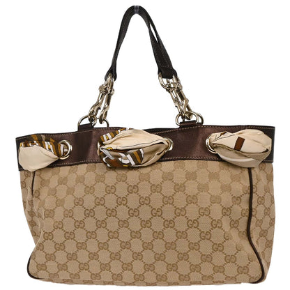 Gucci Beige GG Tote Handbag
