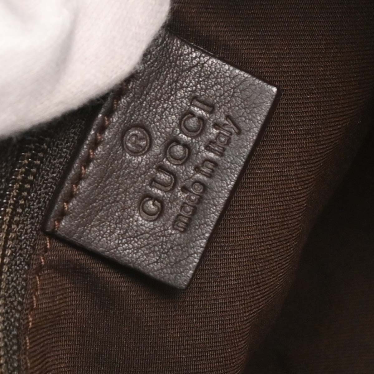 Gucci Beige GG Hobo Abbey D Ring Handbag