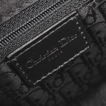 Christian Dior Black Leather Street Chic Columbus Shoulder Bag