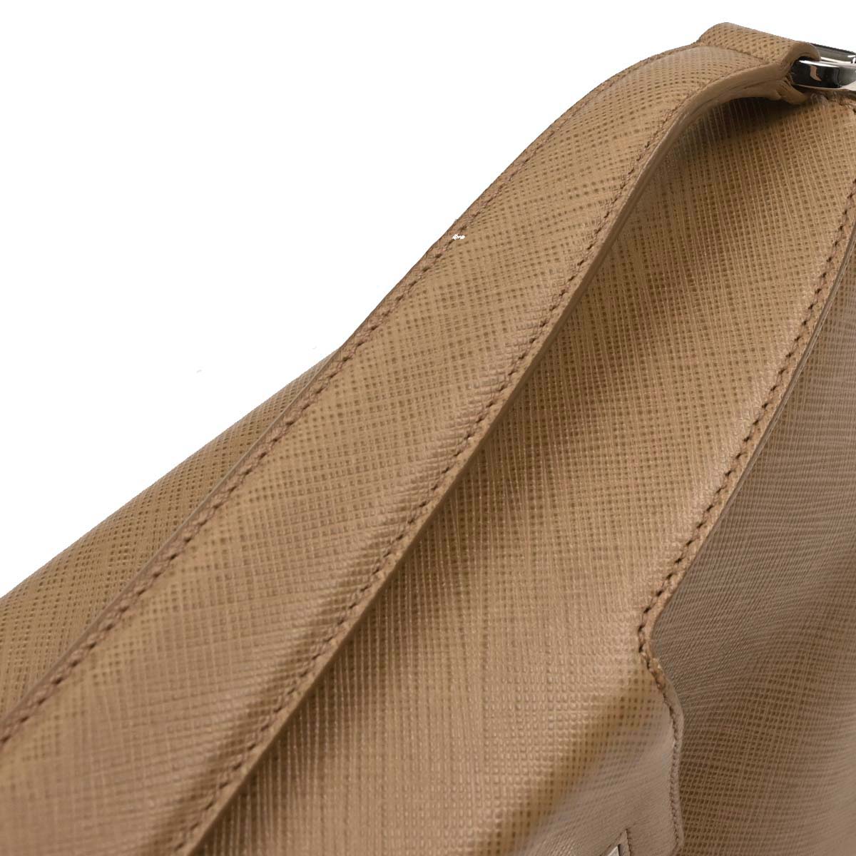 Salvatore Ferragamo Brown Leather Gancini Handbag