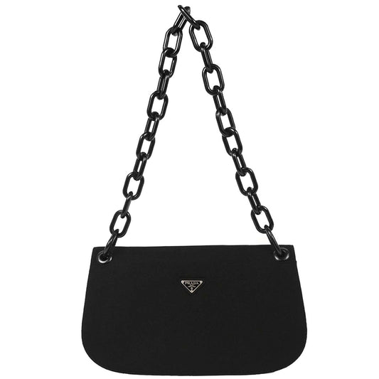 Prada Black Nylon Shoulder Bag