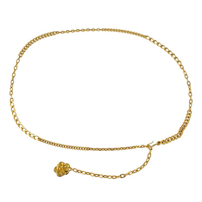 Chanel Gold Flower Chain Belt 98P