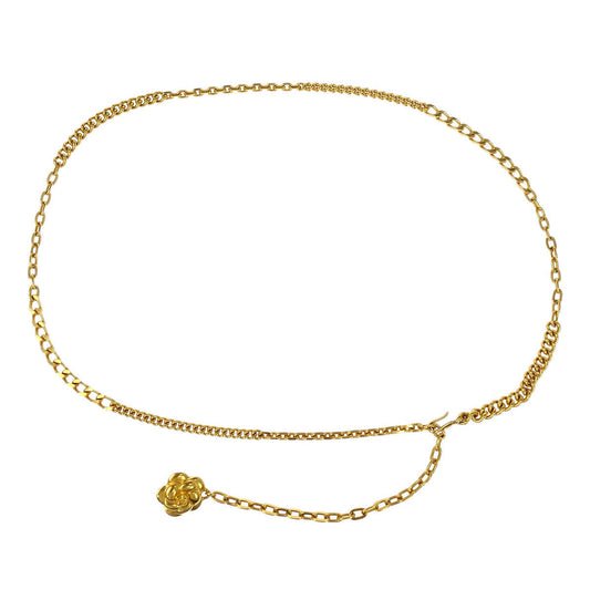 Chanel Gold Flower Chain Belt 98P