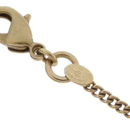 Chanel CC Chain Necklace Pendant Gold 06P