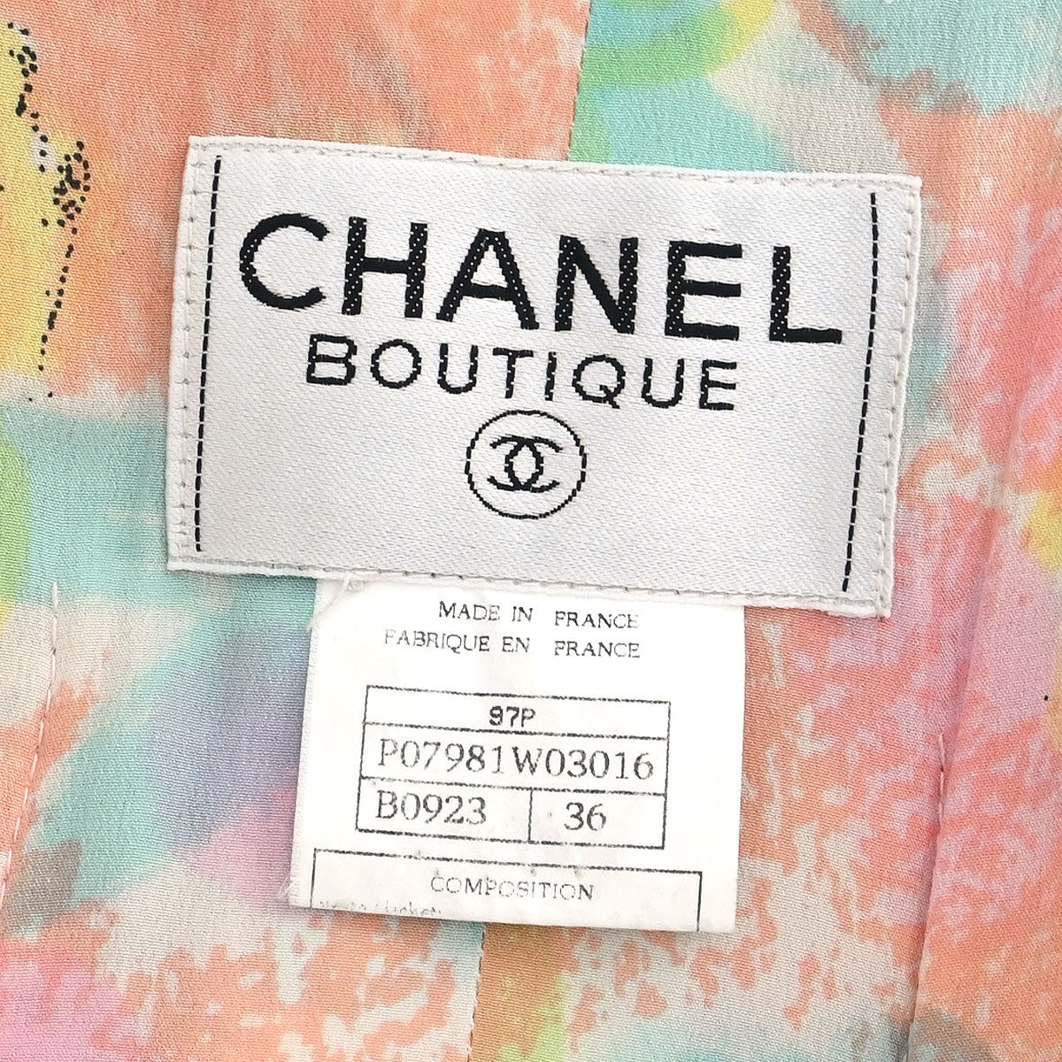 Chanel 1997 Coat Pink #36
