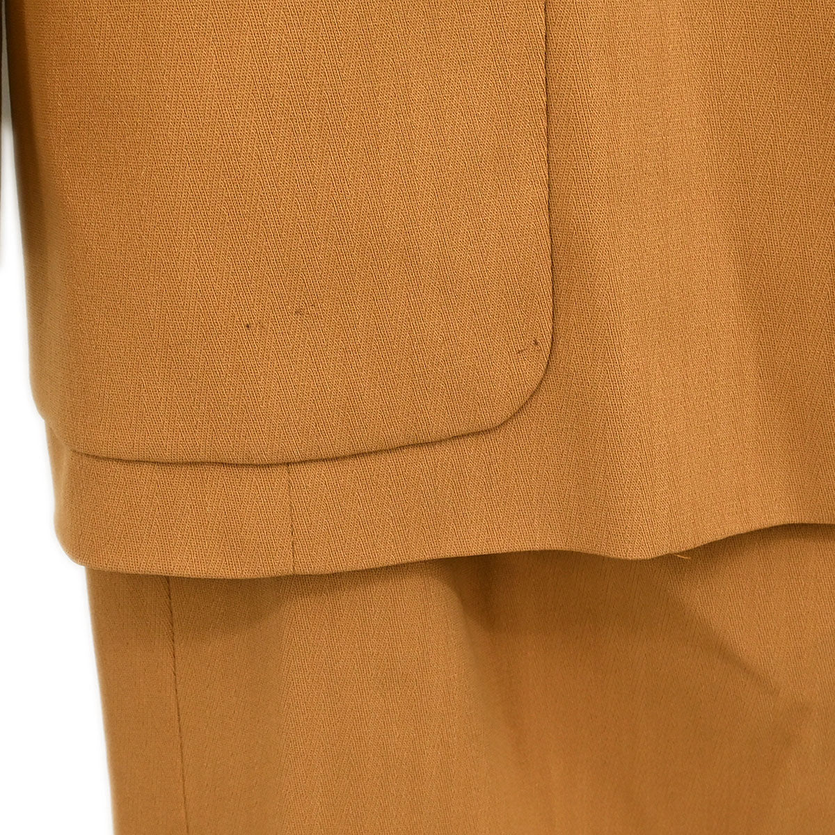 Celine Setup Suit Jacket Skirt Brown #42