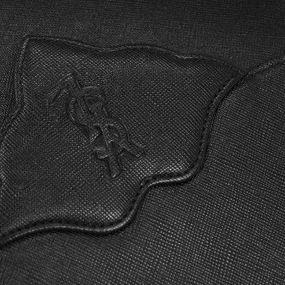 Yves Saint Laurent Black Leather Clutch Bag