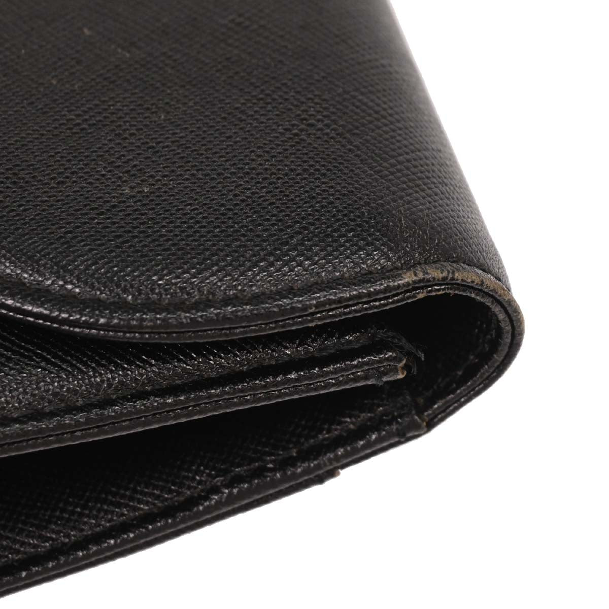 Yves Saint Laurent Black Leather Clutch Bag