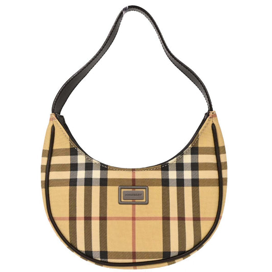 Burberry Beige Brown Burberry Check Handbag