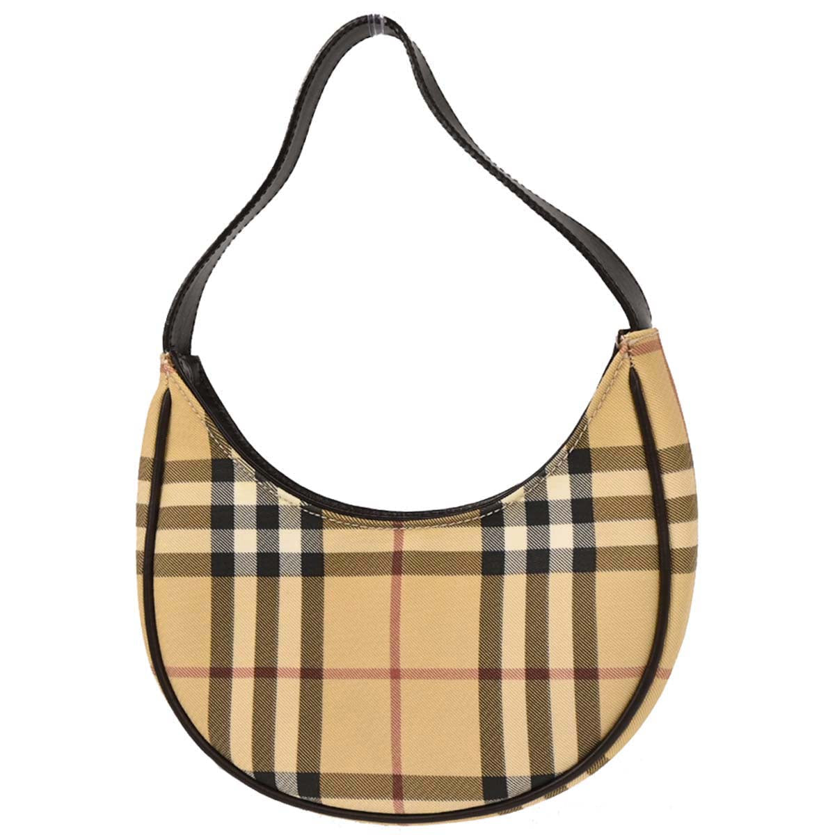 Burberry Beige Brown Burberry Check Handbag