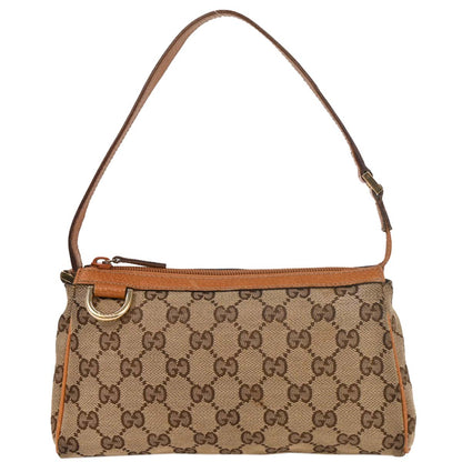 Gucci Brown GG Abbey D Ring Handbag