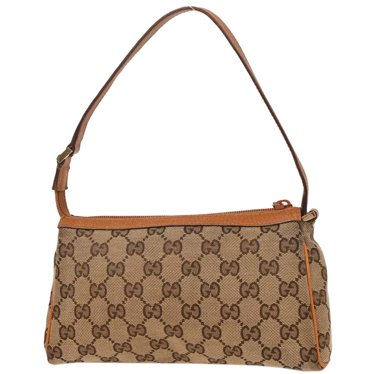 Gucci Brown GG Abbey D Ring Handbag