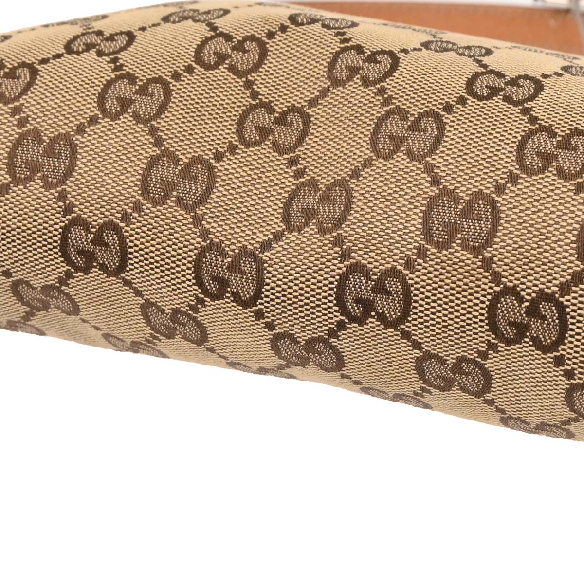Gucci Brown GG Abbey D Ring Handbag