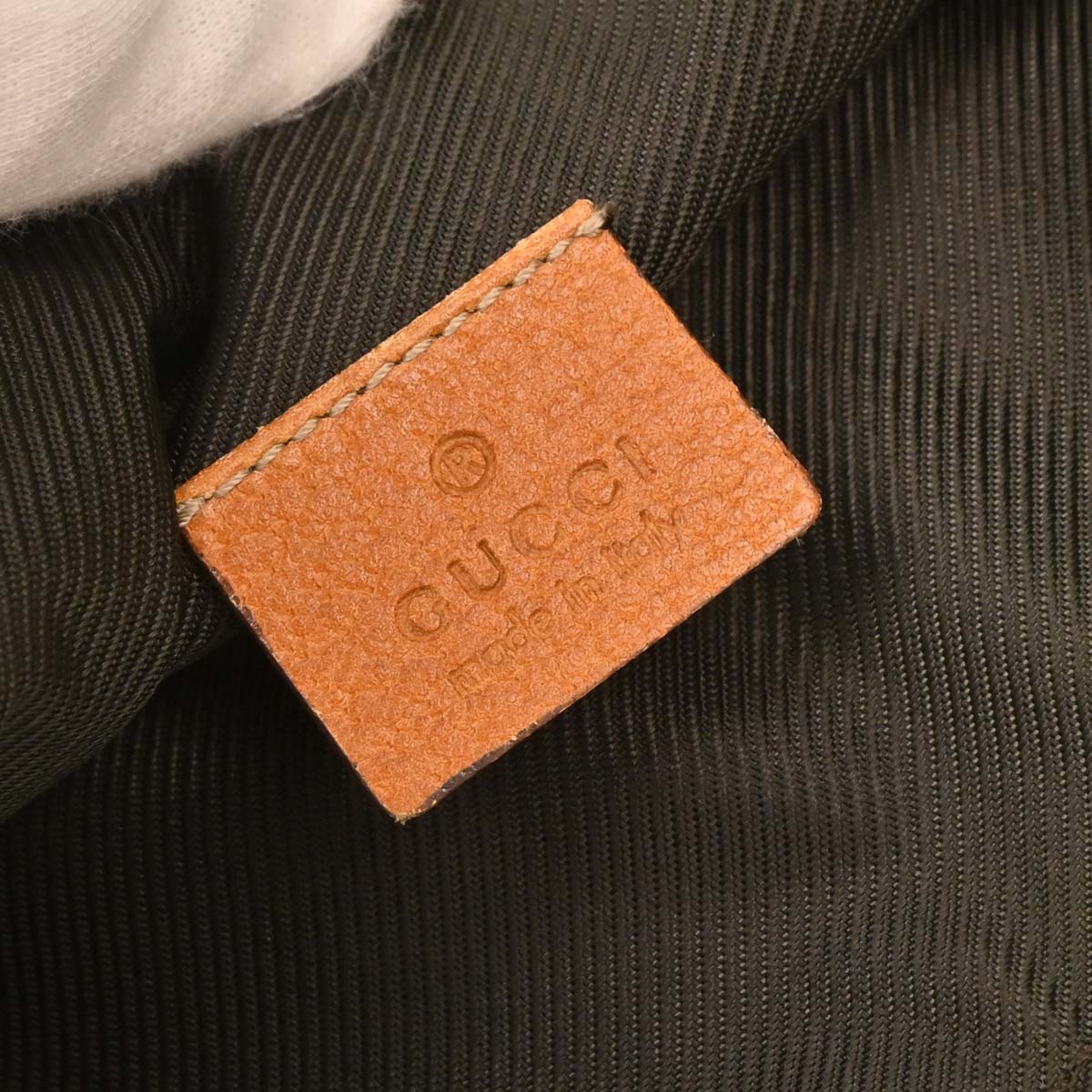 Gucci Brown GG Abbey D Ring Handbag