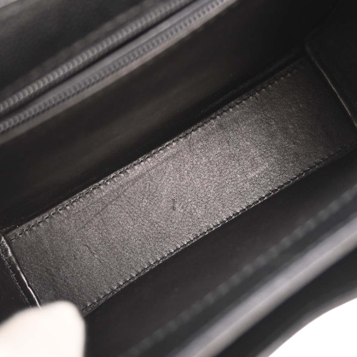 Cartier Black Leather Panthere Handbag