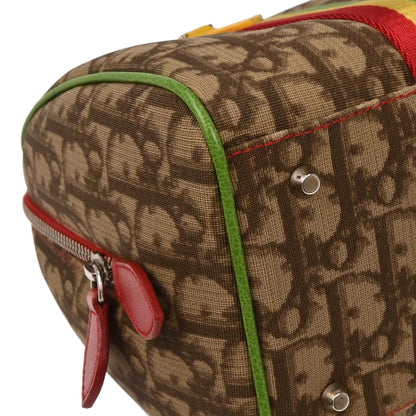 Christian Dior Brown Rasta-Color Trotter Handbag