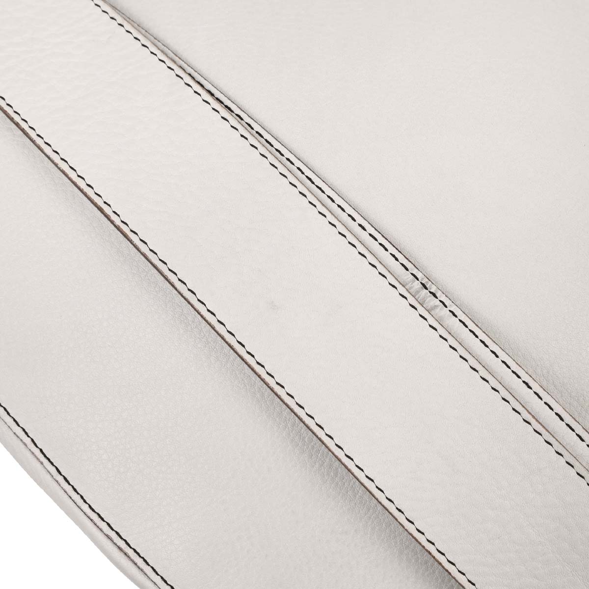 Christian Dior White Saddle Shoulder Bag
