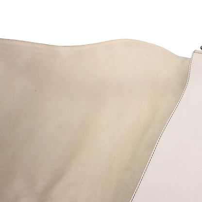 Christian Dior White Saddle Shoulder Bag