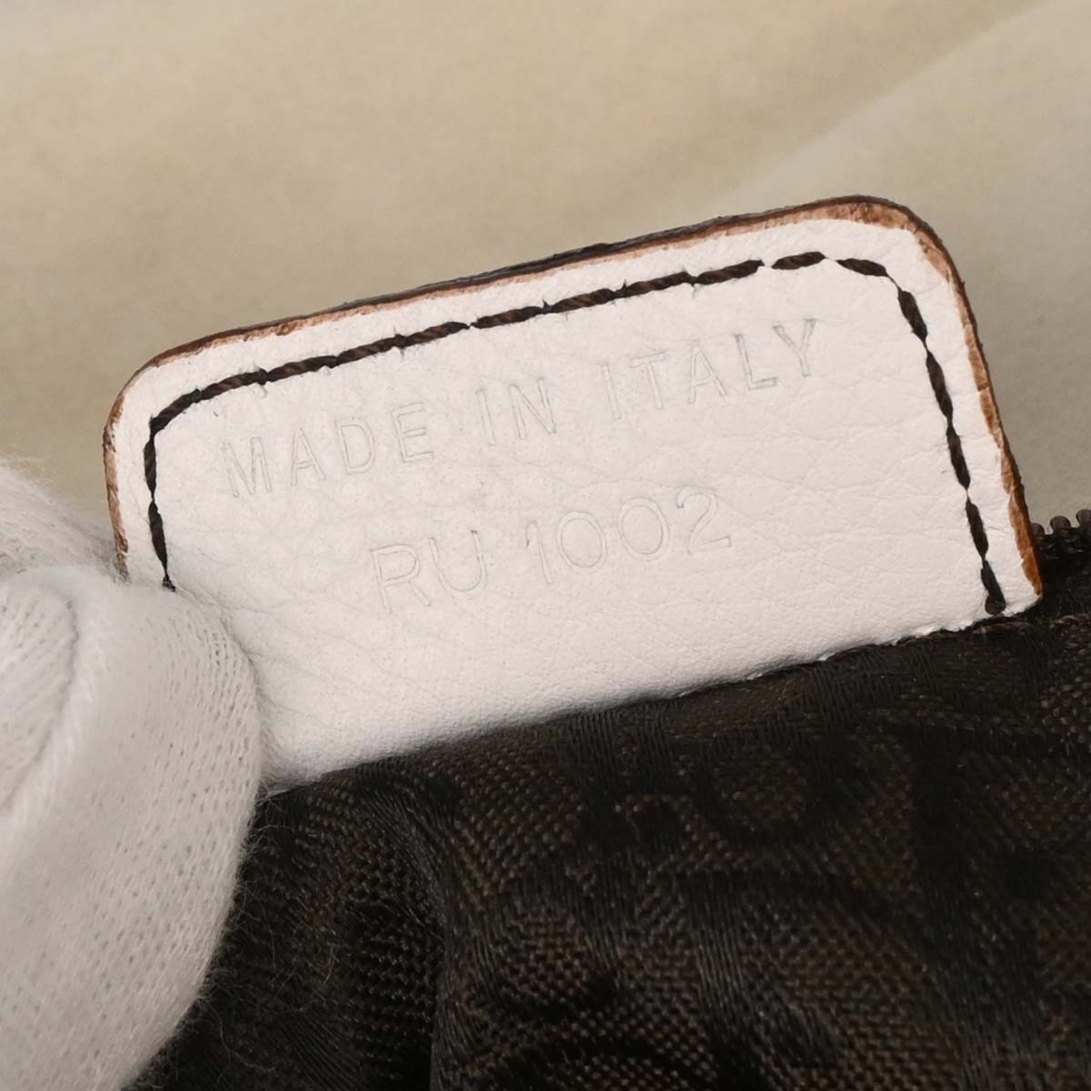 Christian Dior White Saddle Shoulder Bag