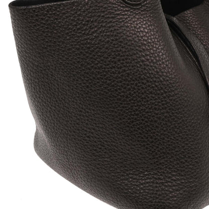 Hermes Cafe Taurillon Clemence Picotin Lock 18 PM Handbag
