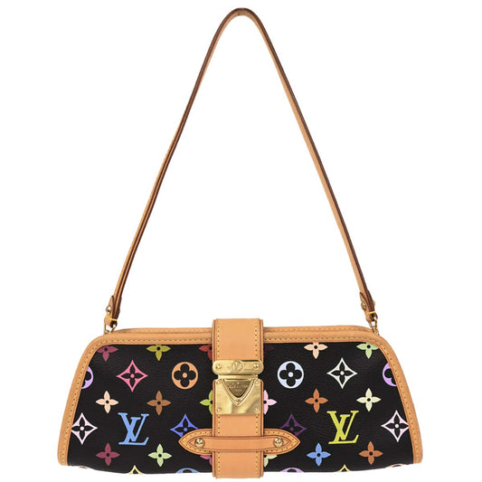Louis Vuitton Black Multicolor Shirley Handbag M40050