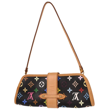 Louis Vuitton Black Multicolor Shirley Handbag M40050