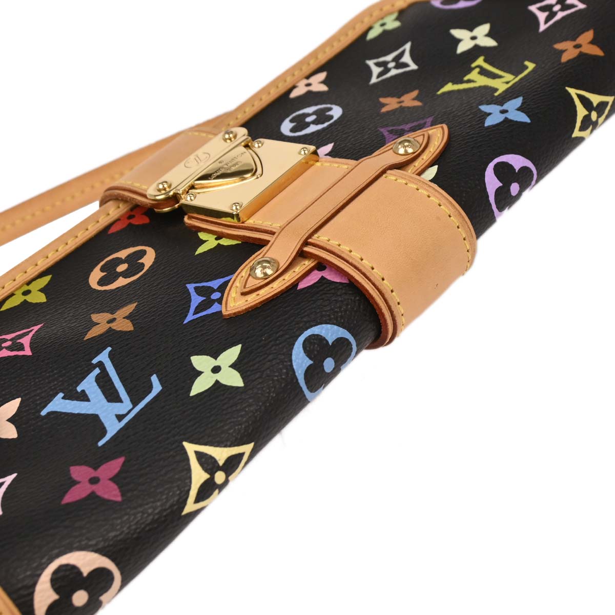 Louis Vuitton Black Multicolor Shirley Handbag M40050