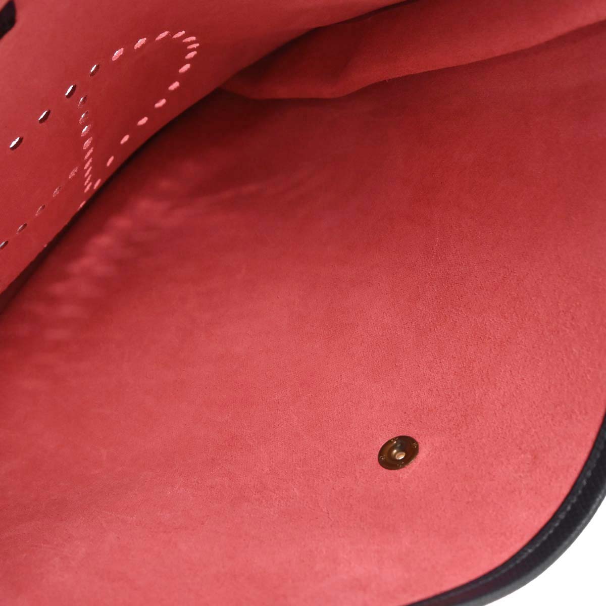 Hermes Rouge Vif Courchevel Evelyne 1 PM Shoulder Bag