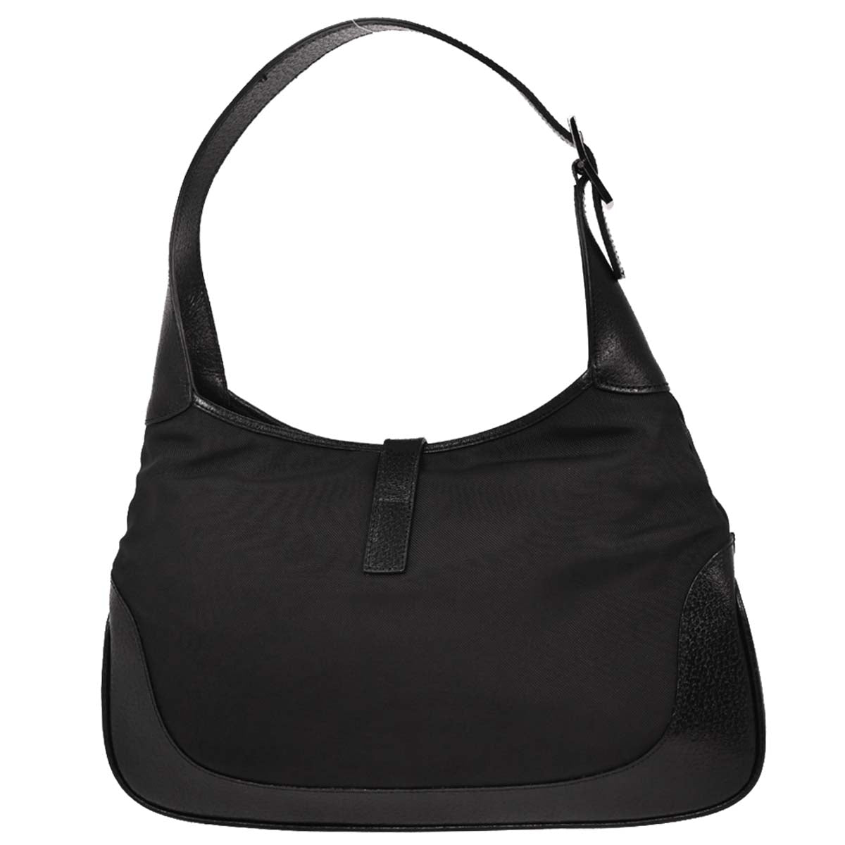 Gucci Black Nylon Jackie Hobo Handbag